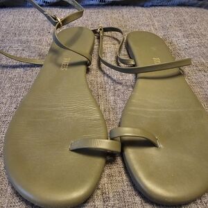 TKEES Women's Olive Sandals